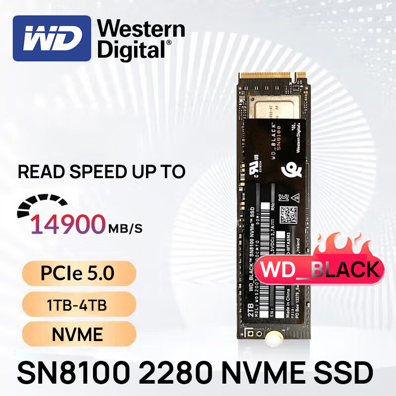 Nvme Pcie 5.0 Ssd 4Tb - Western Digital PCIe 5.0 Nuevo SSD