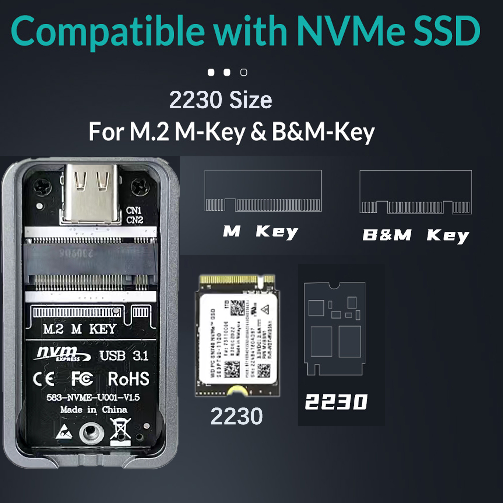 2230 2242 M.2 NVMe carcasa NVM - M2 2242 Nvme Ssd 2Tb Pcie 4.0 reseña y precio