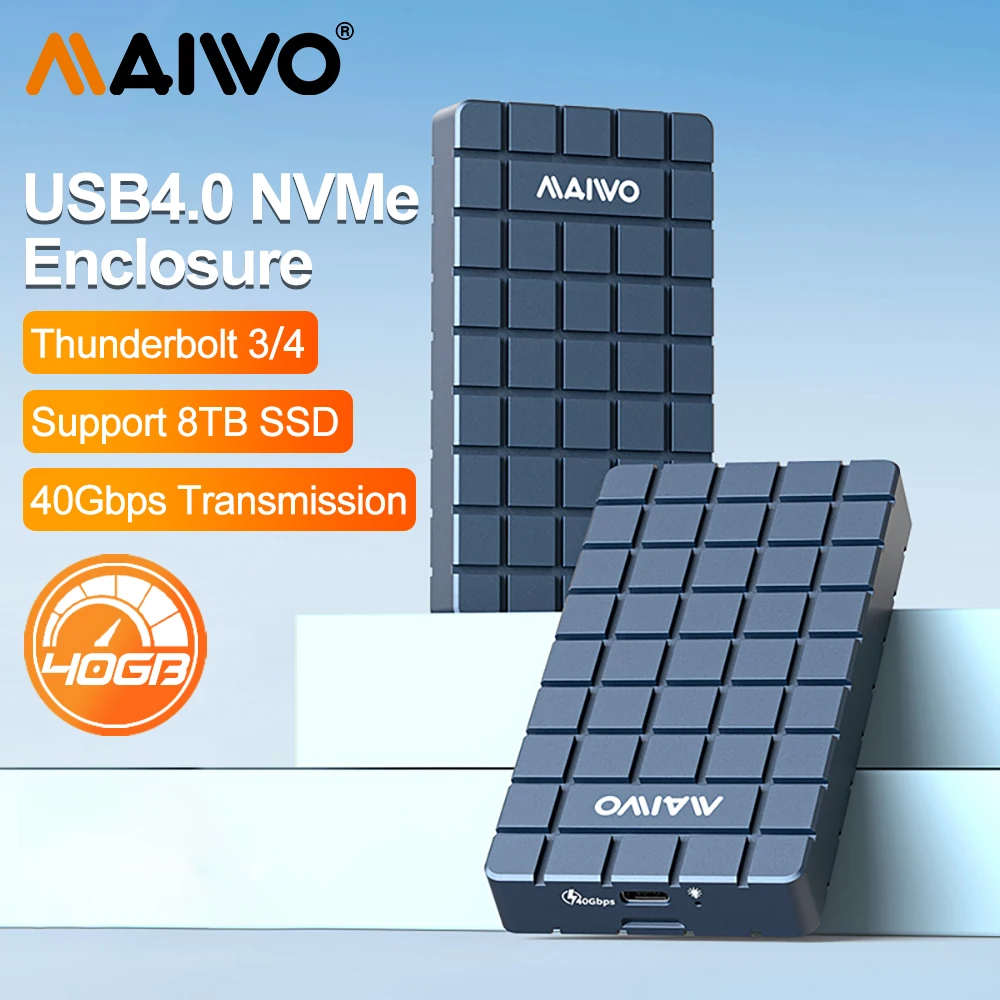 Caja para SSD M.2 NVMe MAIWO U - 8Tb M2 Nvme Ssd reseña y precio