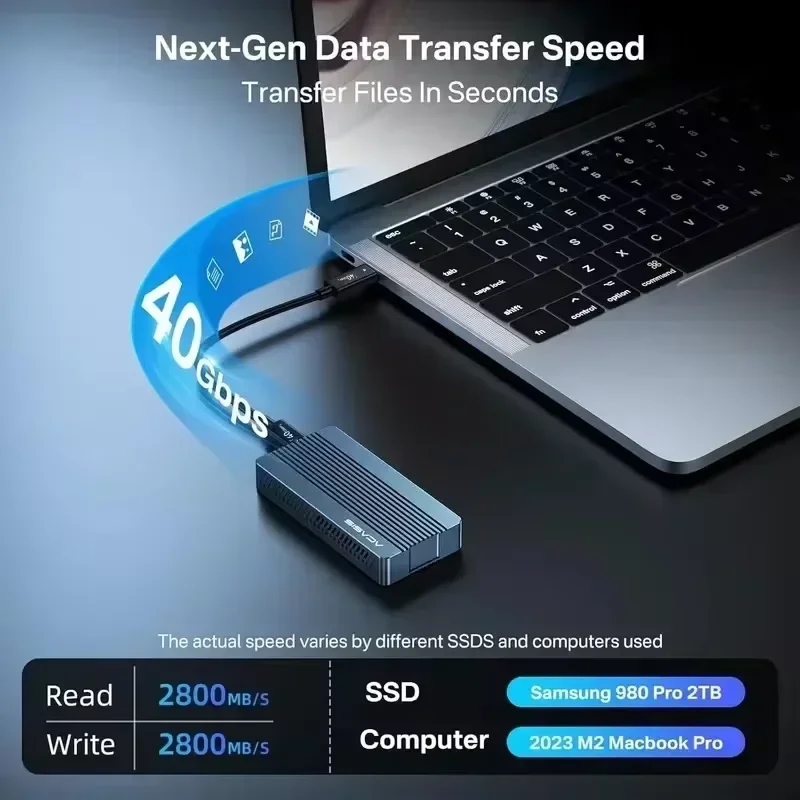Caja de Aluminio para SSD M.2  - 8Tb M2 Nvme Ssd reseña y precio