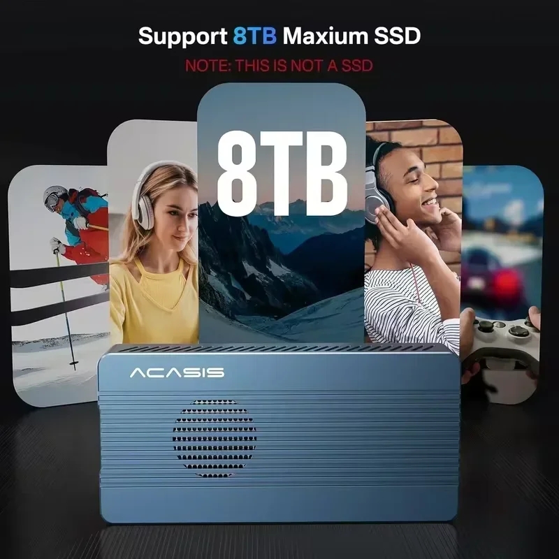 Caja de Aluminio para SSD M.2  - 8Tb M2 Nvme Ssd reseña y precio