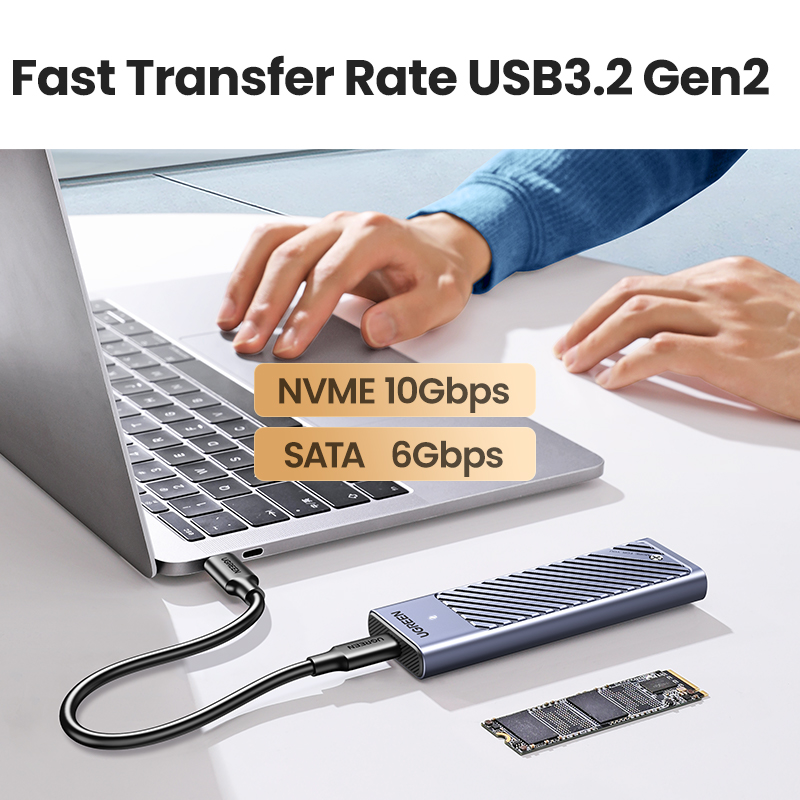 UGREEN-Adaptador de carcasa SS - 8Tb M2 Nvme Ssd reseña y precio