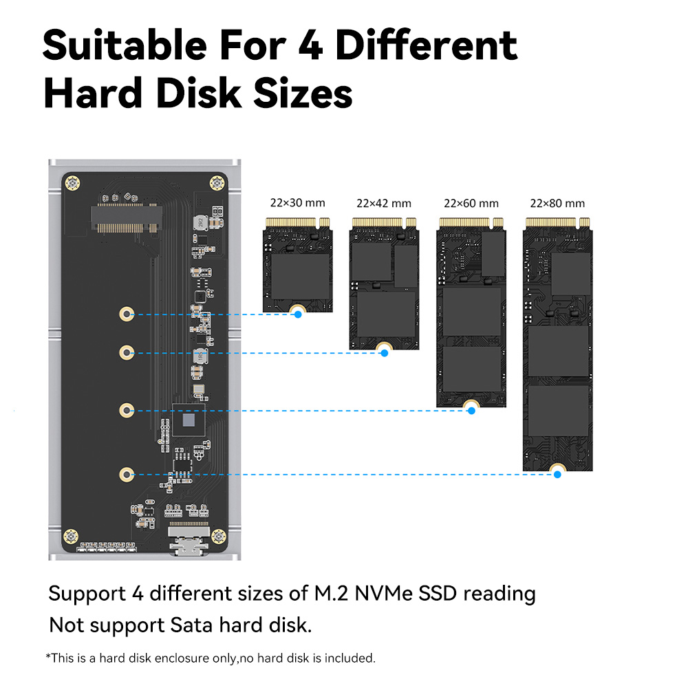Caja SSD externa Thunderbolt U - Usb4 40Gbps External Ssd 8Tb reseña y precio