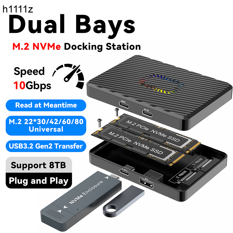 Estación de acoplamiento NVME  - 8Tb M2 Nvme Ssd reseña y precio