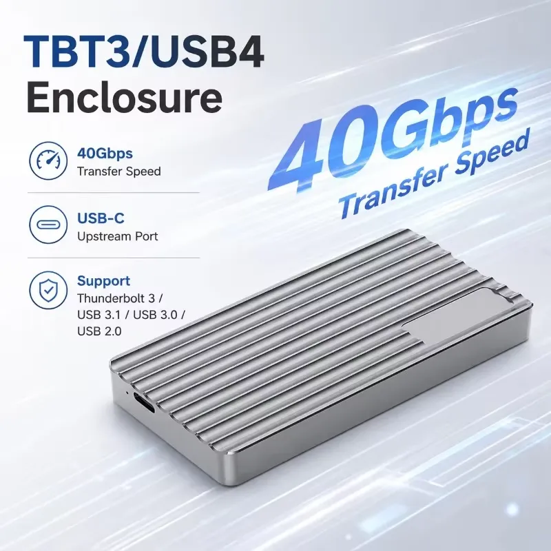 Carcasa Externa Portátil AP01  - Usb4 40Gbps External Ssd 8Tb reseña y precio