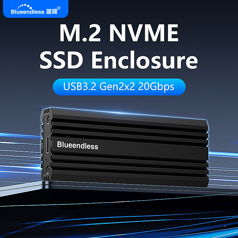 BLUEENDLESS - Carcasa M.2 PCIE - 8Tb M2 Nvme Ssd reseña y precio