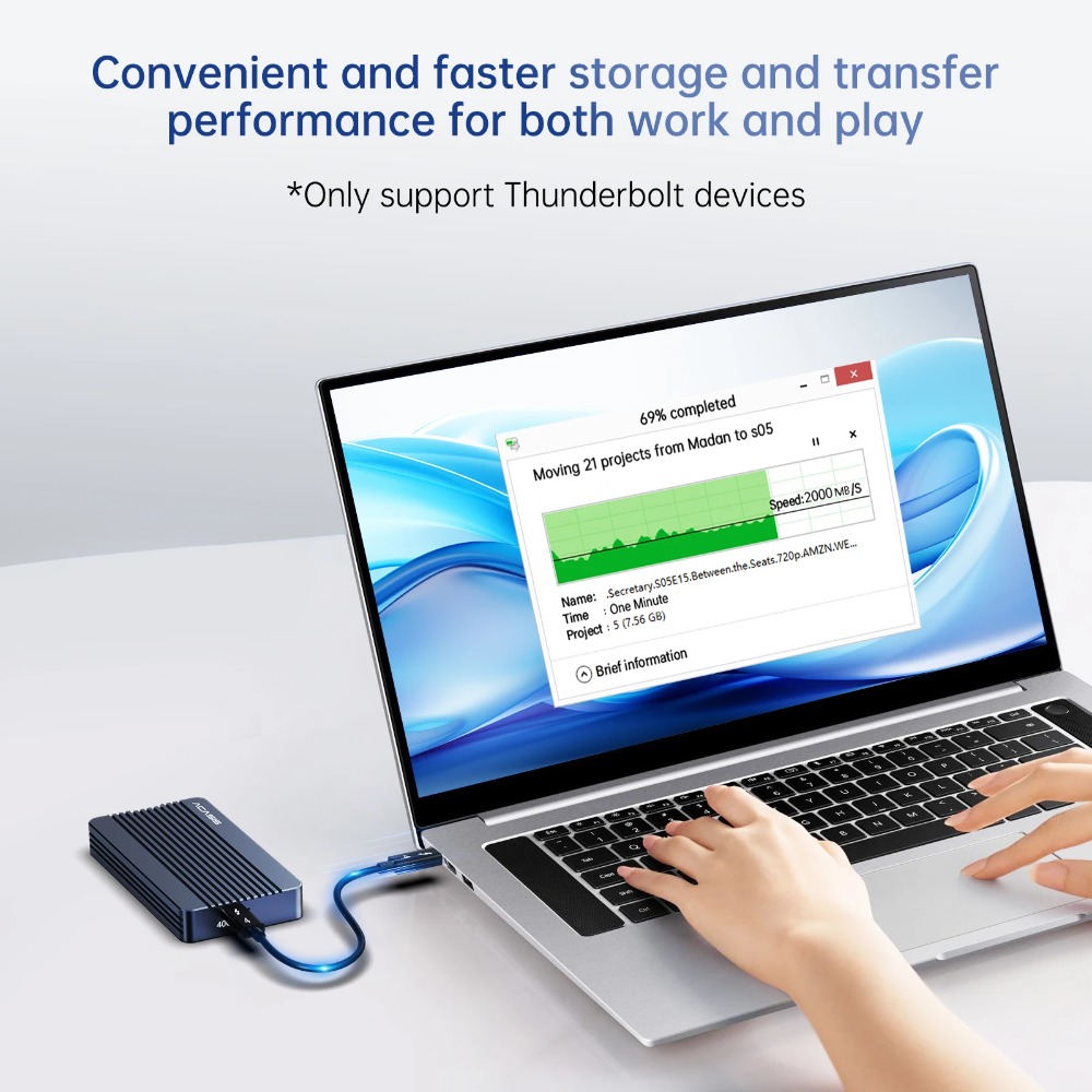 Caja Acasis para SSD NVME M.2  - 8Tb M2 Nvme Ssd reseña y precio