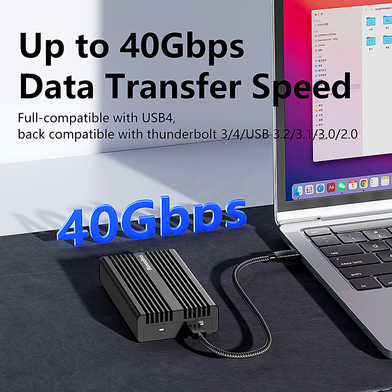 Carcasa Externa de Aluminio Bl - Usb4 40Gbps External Ssd 8Tb reseña y precio