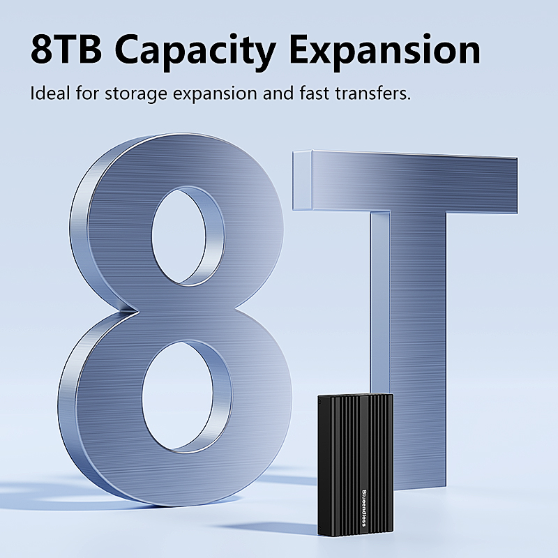 Carcasa Externa de Aluminio Bl - Usb4 40Gbps External Ssd 8Tb reseña y precio