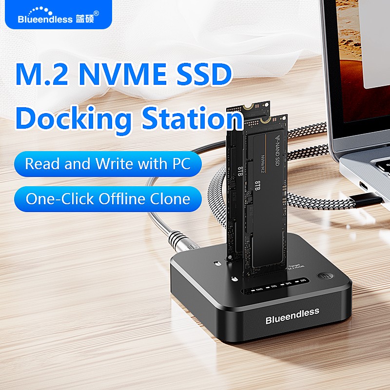 Estación de Acoplamiento Bluee - 8Tb M2 Nvme Ssd reseña y precio