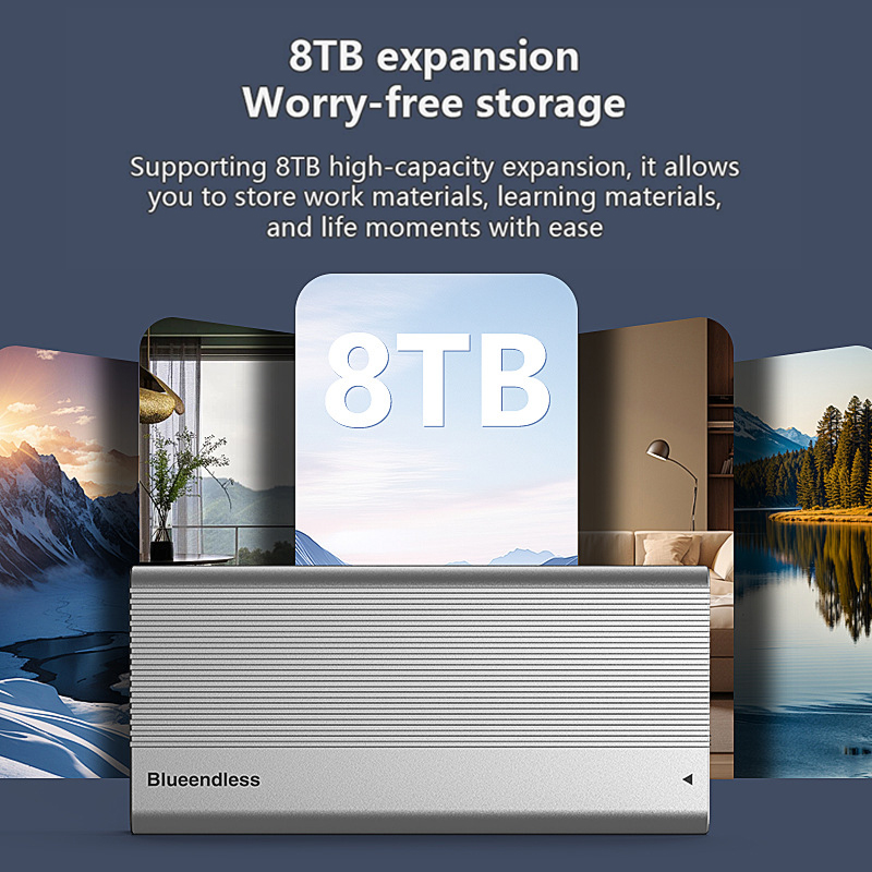 Carcasa Portátil USB4 M.2 NVMe - Usb4 40Gbps External Ssd 8Tb reseña y precio